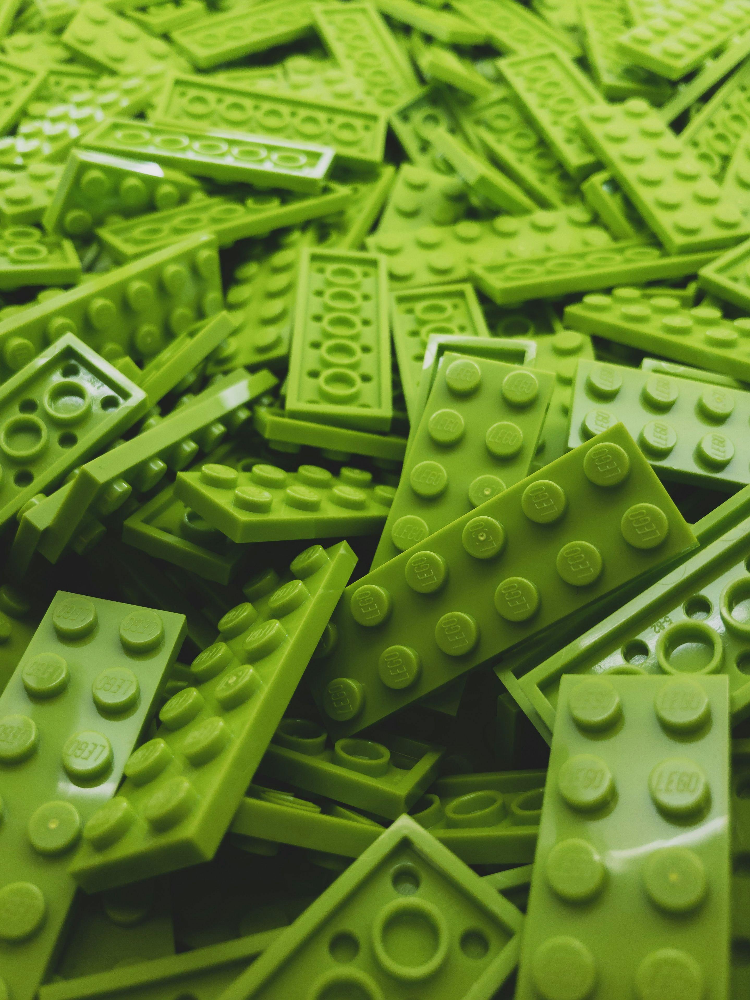 lego green bricks